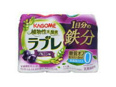 植物性乳酸菌 ラブレ 1日分の鉄分 プルーン味 パック80ml×3