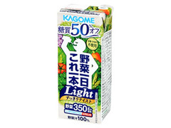 カゴメ 野菜一日これ一本 ライト 糖質50％オフ 商品写真