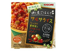 カゴメ 押し麦ごはんで サルサライス 商品写真