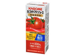 トマトジュース 食塩無添加 パック200ml