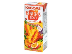カゴメ 野菜生活100 マンゴーサラダ 黄の野菜と果実 パック200ml