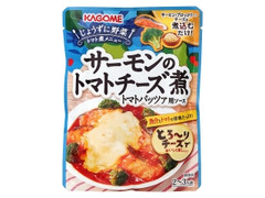 カゴメ じょうずに野菜 サーモンのトマトチーズ煮 トマトパッツァ用ソース 商品写真