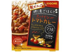 カゴメ 押し麦ごはんで スパイシートマトカレー 商品写真