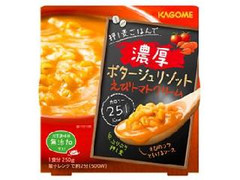 カゴメ 押し麦ごはんで 濃厚ポタージュリゾット えびトマトクリーム 商品写真