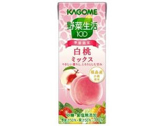 野菜生活100 白桃ミックス パック200ml