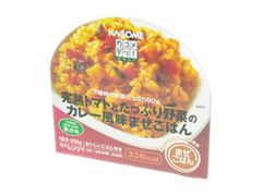 カゴメ 完熟トマトとたっぷり野菜のカレー風味まぜごはん 商品写真