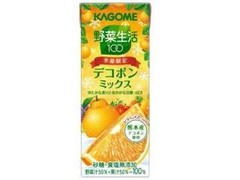 カゴメ 野菜生活100 デコポンミックス パック200ml