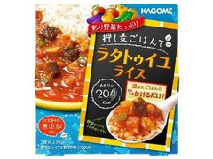 カゴメ 押し麦ごはんで ラタトゥイユライス 商品写真