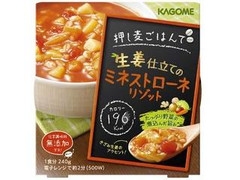 カゴメ 押し麦ごはんで 生姜仕立てのミネストローネリゾット 商品写真