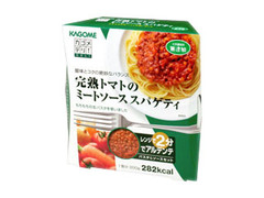 カゴメ 完熟トマトのミートソーススパゲティ 商品写真