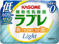 カゴメ 植物性乳酸菌ラブレ Light カップ80ml×3