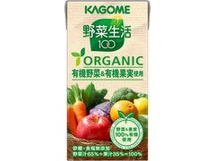 カゴメ 野菜生活100 ORGANIC 有機野菜＆有機果実使用 商品写真