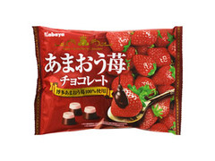 カバヤ あまおう苺チョコレート 袋155g