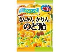 カバヤ きんかんかりんのど飴 商品写真