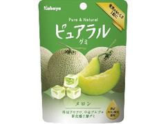 カバヤ ピュアラルグミ メロン 袋45g