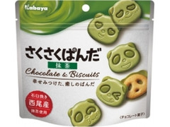 カバヤ さくさくぱんだ 抹茶 袋47g