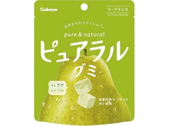 カバヤ ピュアラルグミ ラ・フランス 袋58g