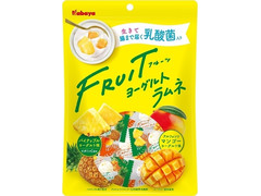 カバヤ FRUITヨーグルトラムネ パイン＆マンゴー 商品写真