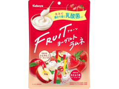 カバヤ FRUITヨーグルトラムネ 苺＆りんご 商品写真