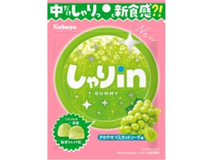 カバヤ しゃりinグミ マスカットソーダ味