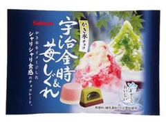 カバヤ かき氷チョコ 宇治金時＆苺しぐれ 商品写真