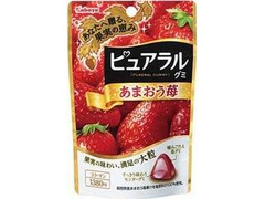 カバヤ ピュアラルグミ あまおう苺 袋50g