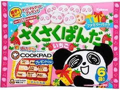 カバヤ さくさくぱんだ いちご ファミリーパック 商品写真