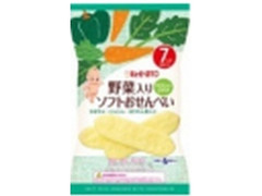 キユーピー 野菜入りソフトおせんべい 商品写真