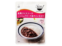 キユーピー ビストロクイック 欧風ライスソース ハッシュドビーフ赤ワイン仕立て 袋245g