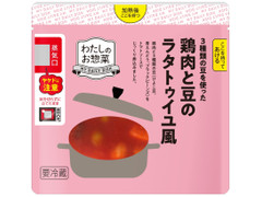 キユーピー わたしのお惣菜 3種類の豆を使った 鶏肉と豆のラタトゥイユ風 商品写真