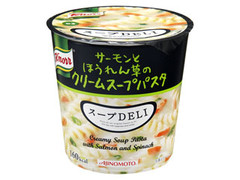 クノール スープDELI サーモンとほうれん草のクリームスープパスタ カップ40.3g