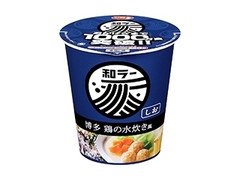 サッポロ一番 和ラー 博多 鶏の水炊き風 カップ75g