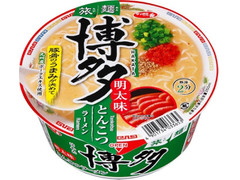 サンヨー食品 サッポロ一番 旅麺 博多 明太味とんこつラーメン 商品写真