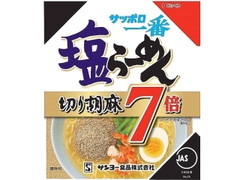 塩ラーメン 切り胡麻7倍 袋112g