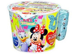 サッポロ一番 ディズニーキャラクター CUPFAN！！ ミニー＆amp；デイジー シーフード味ラーメン オリジナルシュシュ付き 商品写真