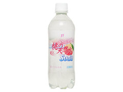 桃の天然水ソーダ ペット500ml