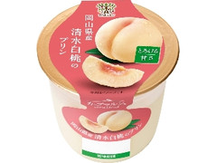 トーラク カップマルシェ 岡山県産清水白桃のプリン
