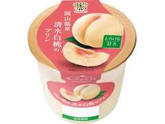 トーラク カップマルシェ 岡山県産清水白桃のプリン 商品写真