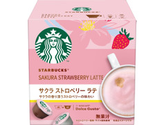 スターバックス サクラ ストロベリー ラテ ネスカフェ ドルチェ グスト 専用カプセル 商品写真