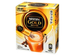 ネスカフェ ゴールドブレンド カフェラテ 箱7g×22