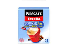 ネスカフェ エクセラ コーヒーミックス カフェオレ カロリー脂肪66％カット 箱7g×15