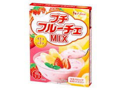 ハウス プチフルーチェMIX イチゴ×バナナ 箱150g