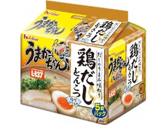 ハウス うまかっちゃん 鶏だしとんこつ 乳酸菌入り 袋80g×5