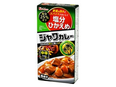 ハウス ジャワカレー 塩分ひかえめ 中辛 商品写真