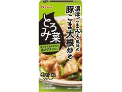 ハウス とろみ菜 濃厚ごまみそ風味の豚こま大根炒め 商品写真