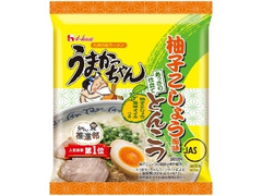 ハウス うまかっちゃん 柚子こしょう風味とんこつ 袋92g