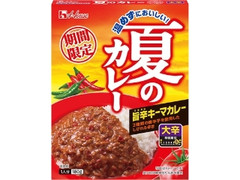 ハウス 夏のカレー 旨辛キーマカレー 大辛 箱180g