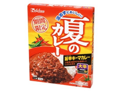 ハウス 夏のカレー 旨辛キーマカレー 大辛 箱180g