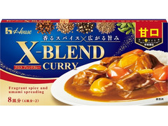 ハウス X‐BLEND CURRY 甘口 商品写真