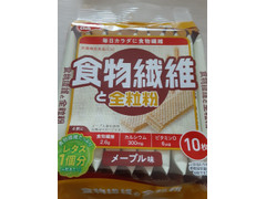 ハマダ 食物繊維と全粒粉 メープル味 商品写真